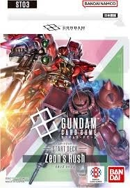Bandai Gundam Card Game Starter Deck - Zeon's Rush (ST03)