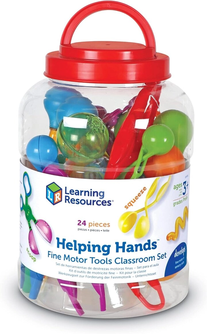 Helping Hands Fine Motor Tools Classroom Set - 3+ Years 24 piece(s)