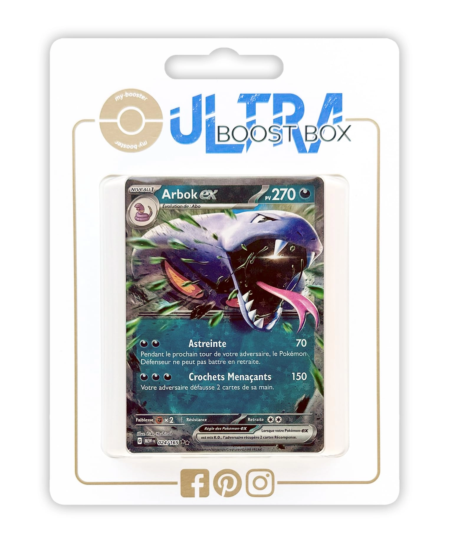 my-booster Pokémon Ultraboost SV035-FR-UB-024 - French 10pcs