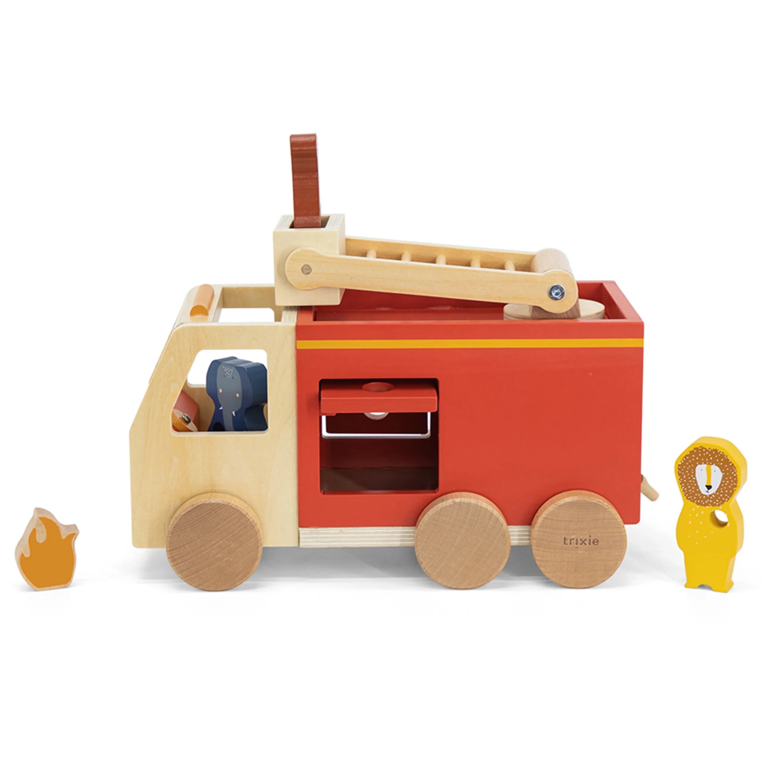 Wooden Fire Truck