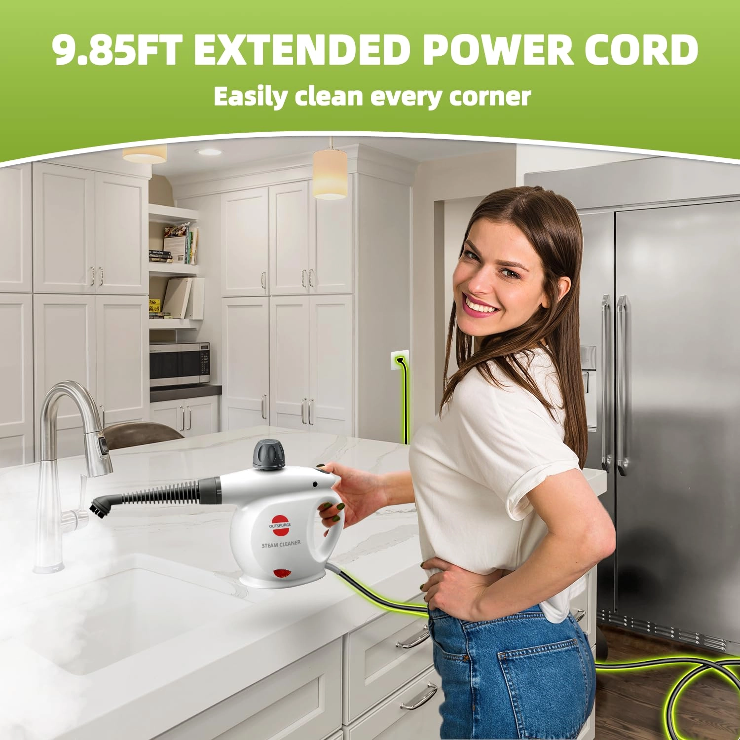 steam cleaner - 3.5E+2 Milliliters