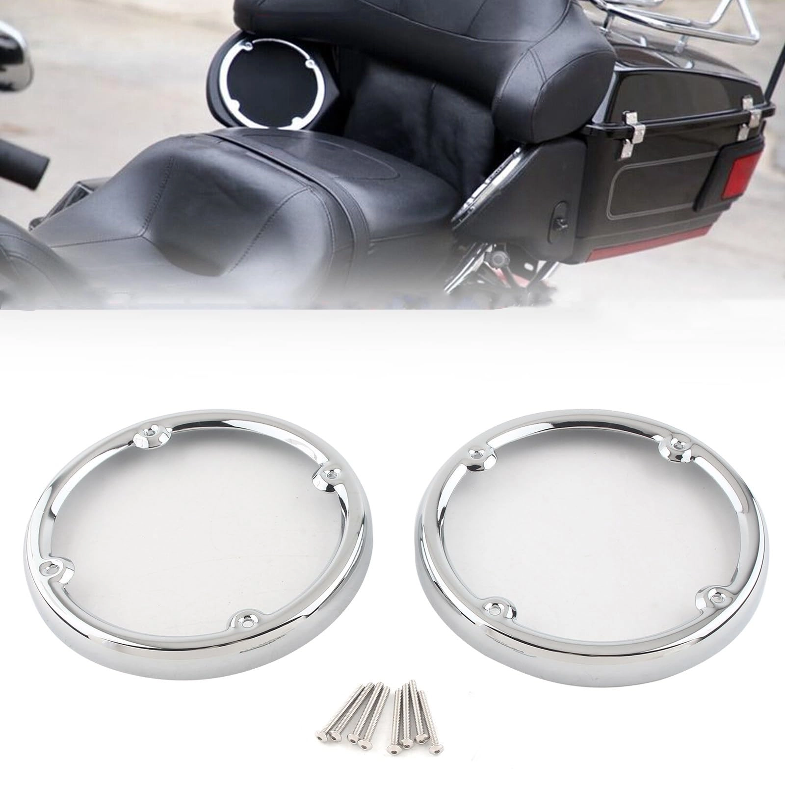 SlowFINest Rear Speaker Trim Covers - 2Pcs