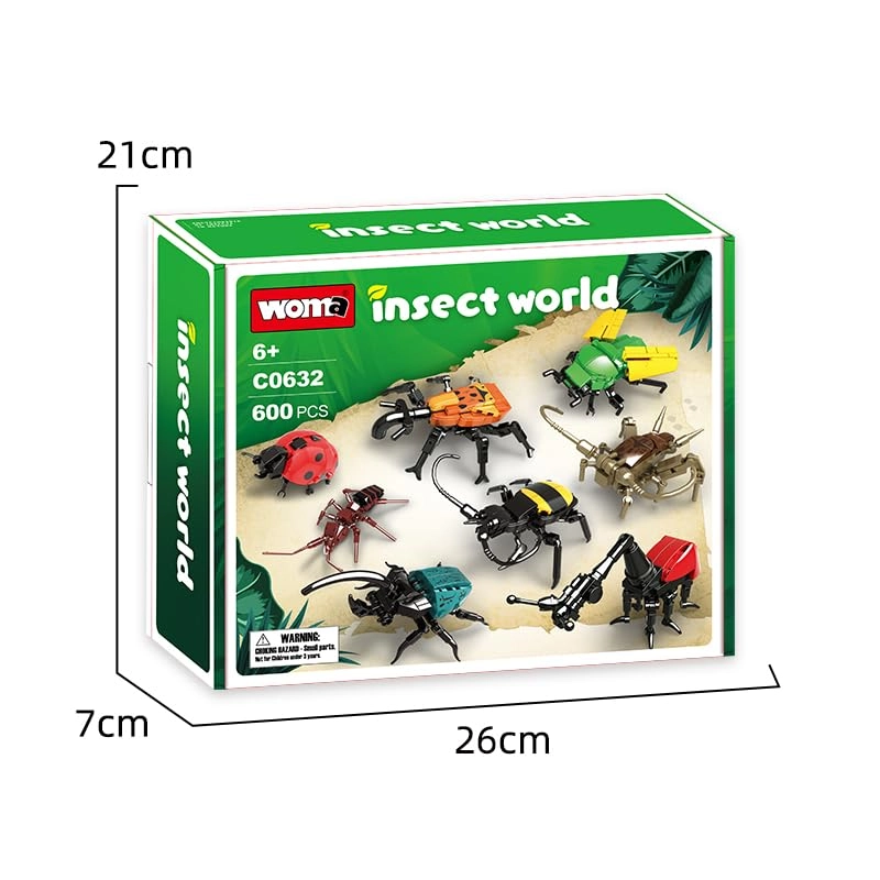Insect World - 6 years+ 600 pieces
