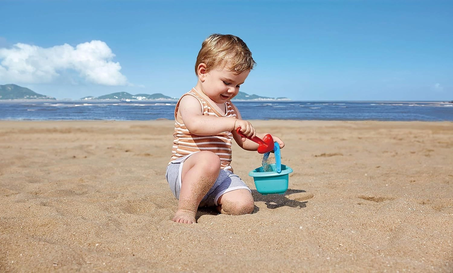 Baby Bucket & Spade - 6 months-2 years Plastic