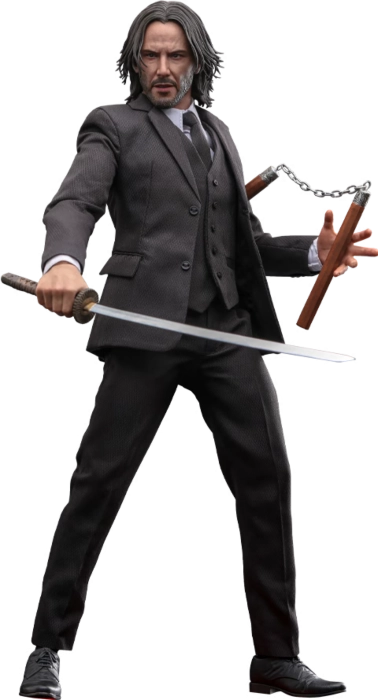 Hot Toys John Wick - Chapter 4 - John Wick 1/6th Scale Action Figure (31 cm)