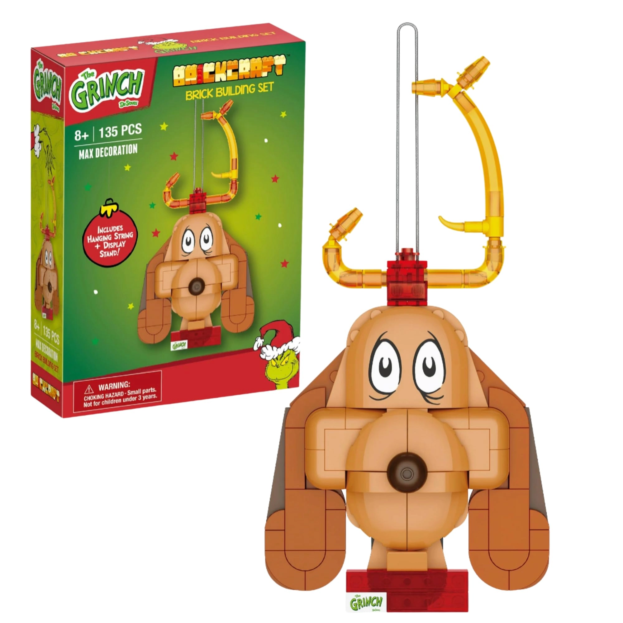 Brickcraft Brick Building Set for The Grinch - Max Decoration 135 pcs