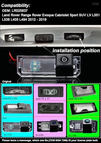 Car Reversing Camera - RCA 1280 x 720 Pixels