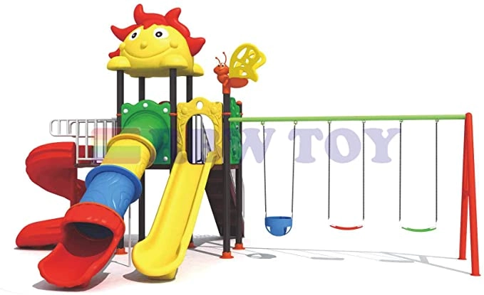 Multi Purpose Kids Outdoor Playing Equipments - 770x320x280cm 2+ Years