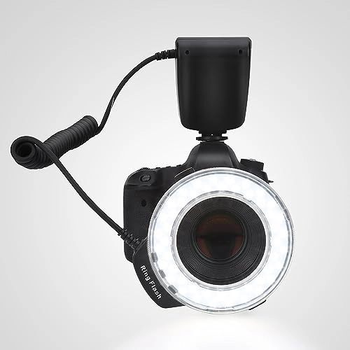 LED Ring Flash Light - 40.5mm 49mm 52mm 55mm 58mm 62mm 67mm 72mm 77mm