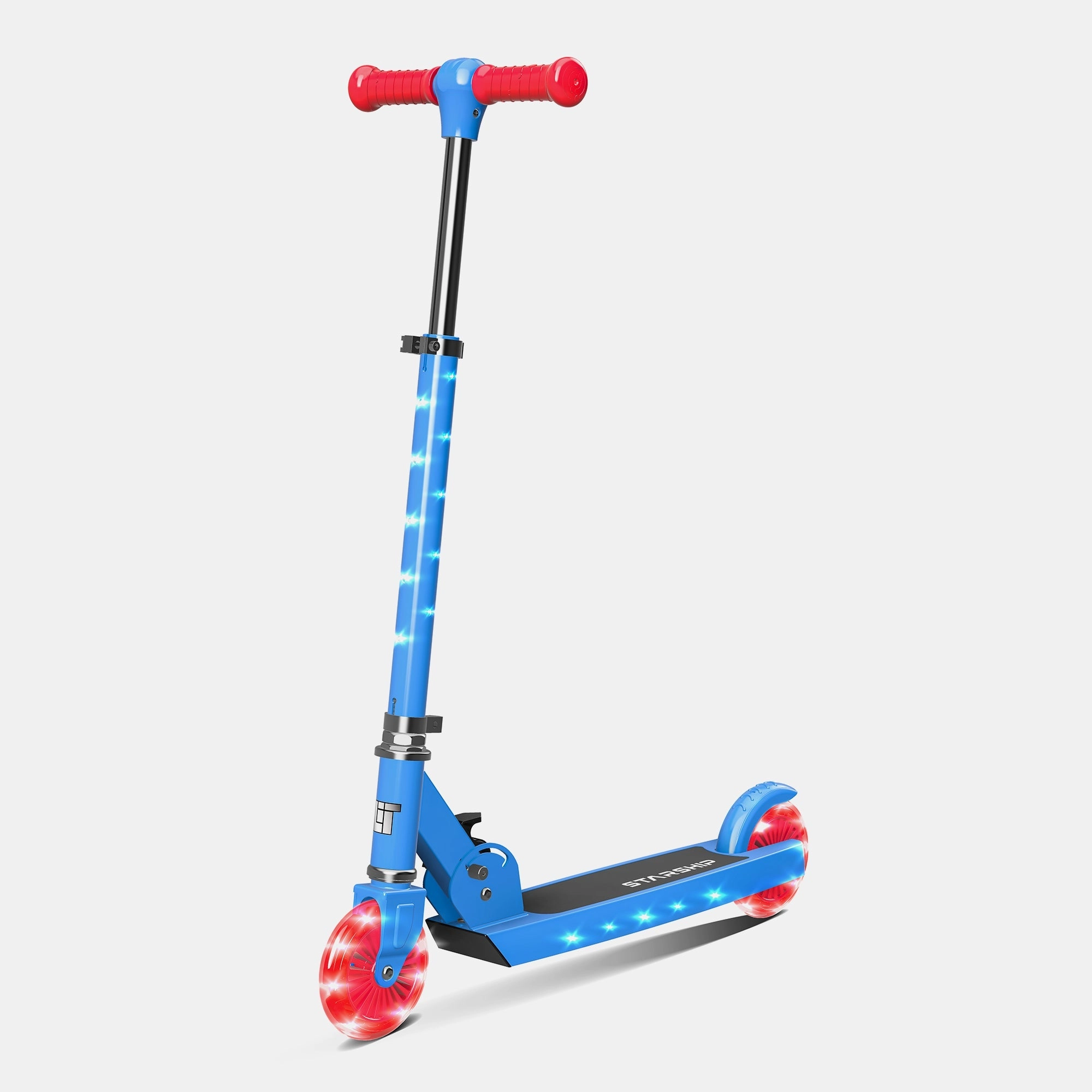 Lit Scooter Starship 2-Wheel Kick Scooter – LED Foldable