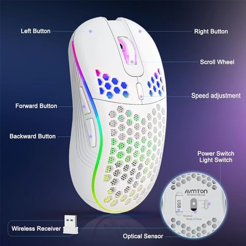 Wireless Gaming Mouse - USB