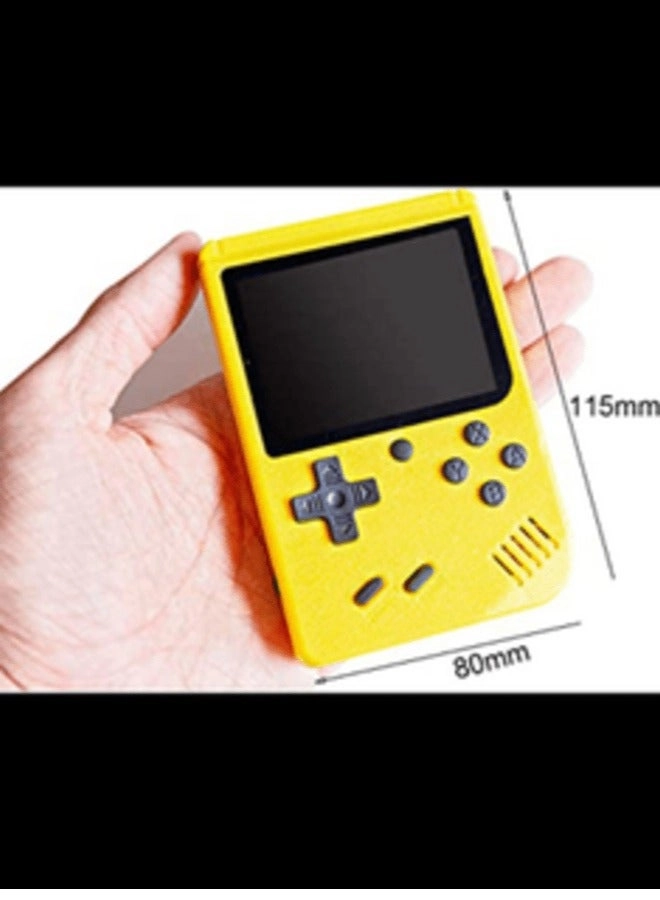 Handheld Game Console - 400 Built-in Games 3-Inch Color Screen Rechargeable Battery