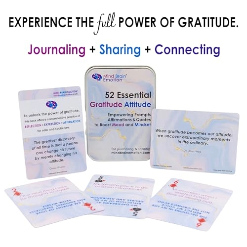 Gratitude Attitude - 6 - 10 years 52 pieces