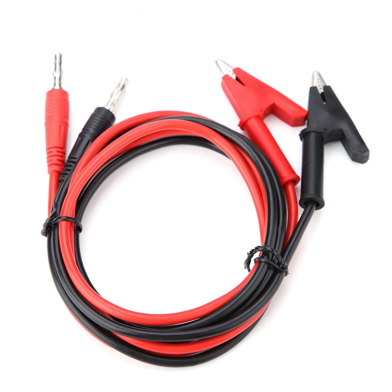 Banana Plug to Clip Cable - 5A 30V Banana plug to clip