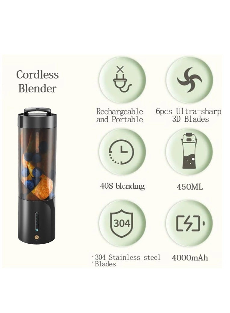 Portable Blender - 16oz Cordless