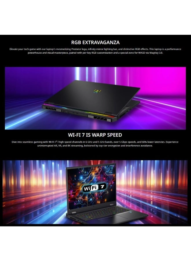 Predator Helios NEO 18 PH18-72-924C - 18'' Core i9-14900HX 32GB DDR5 1TB SSD