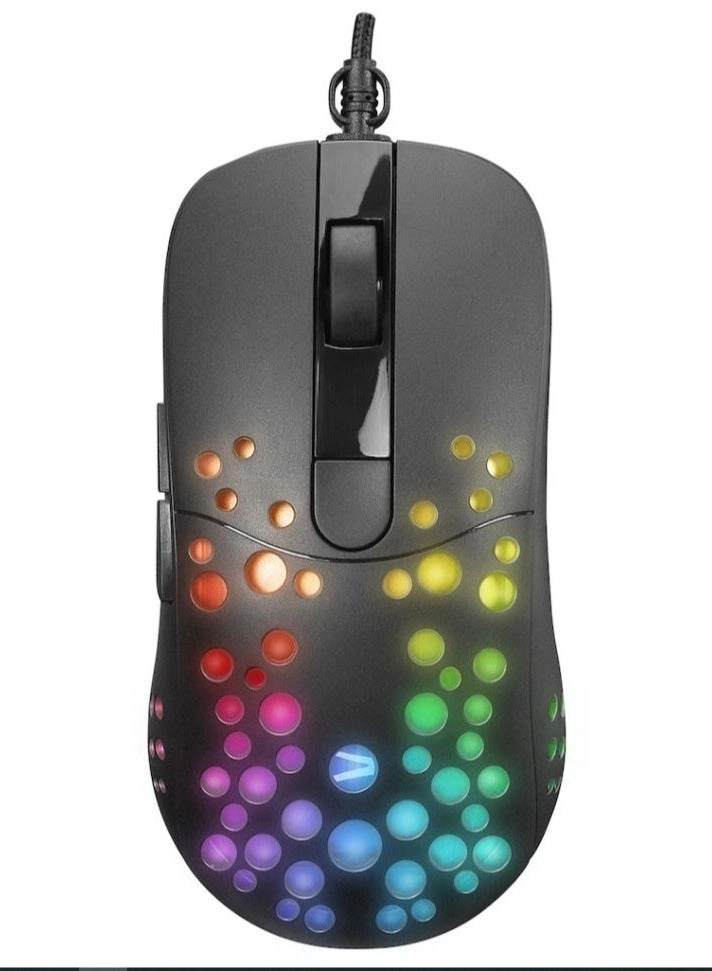 RGB Wired Gaming Mouse ALGM7622 - USB