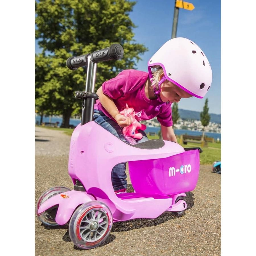 Mini2go Deluxe - 120/85 mm Foldable Adjustable seat