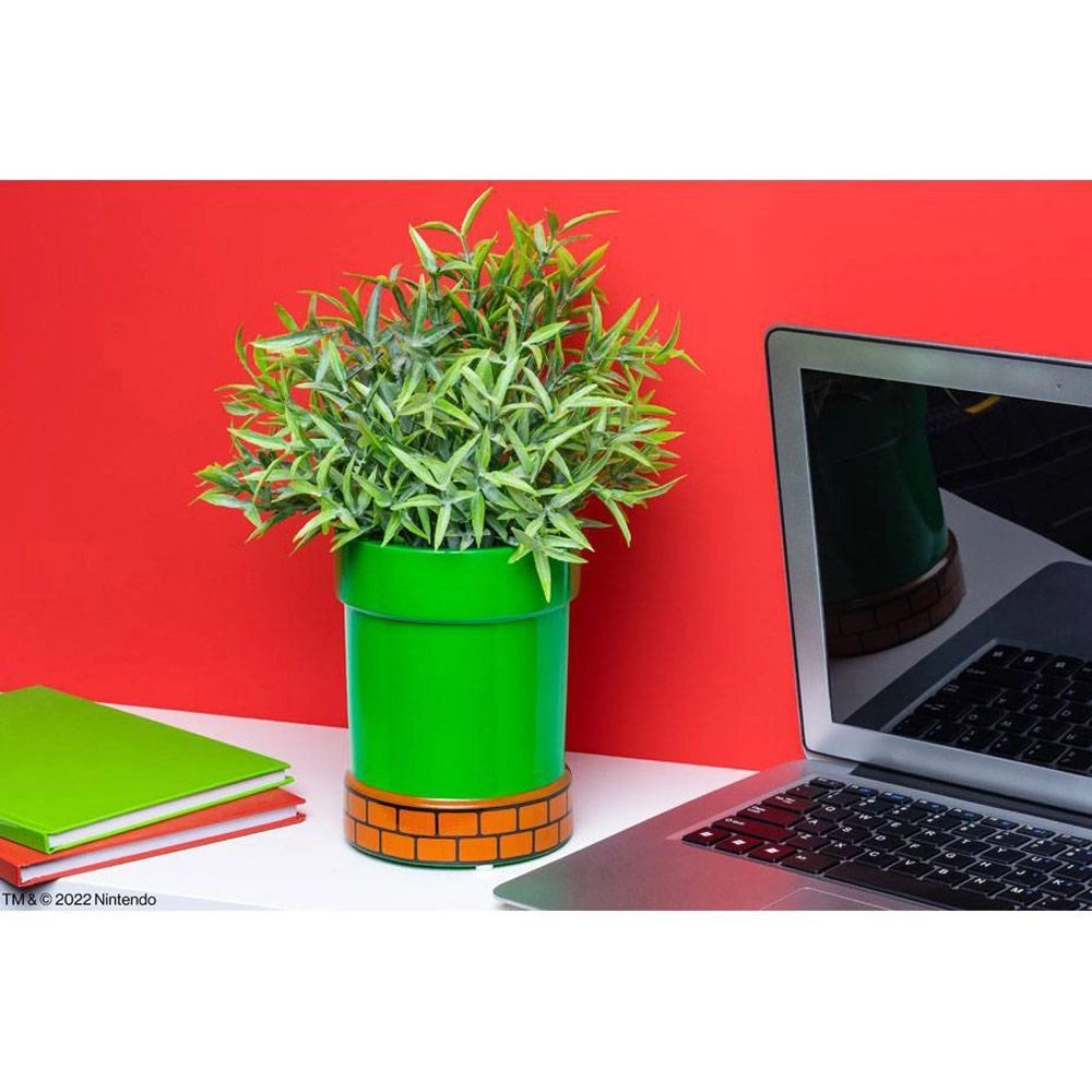 Pipe Plant and Pen Pot - Super Mario