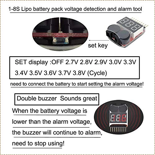 8stest - 1-8s 1-6S Voltage Tester