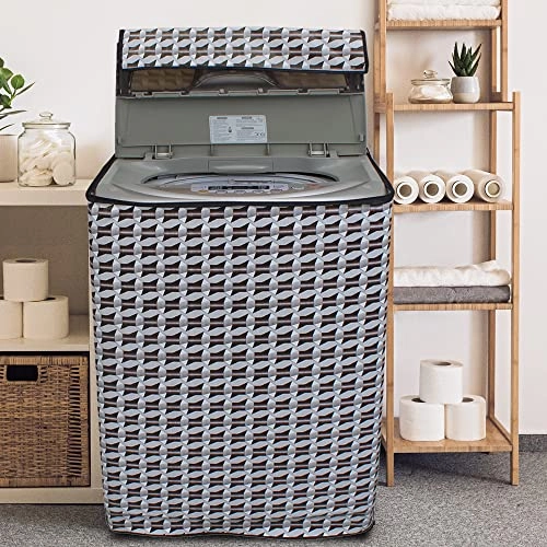 Washing Machine Cover - Printed for LG 7 Kg Fully Automatic Top Load Machine