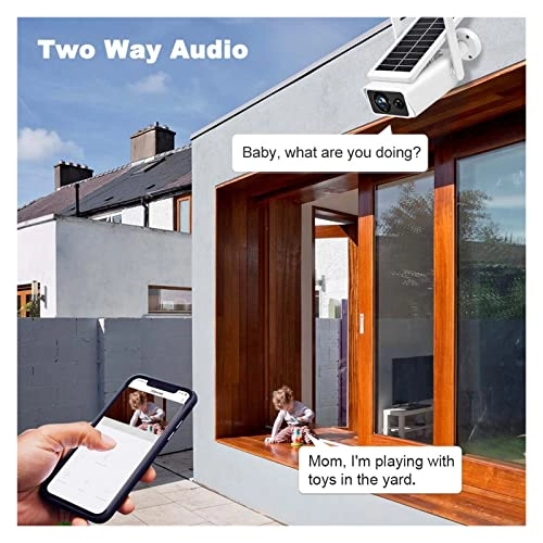 Outdoor Solar Security Camera 4MP