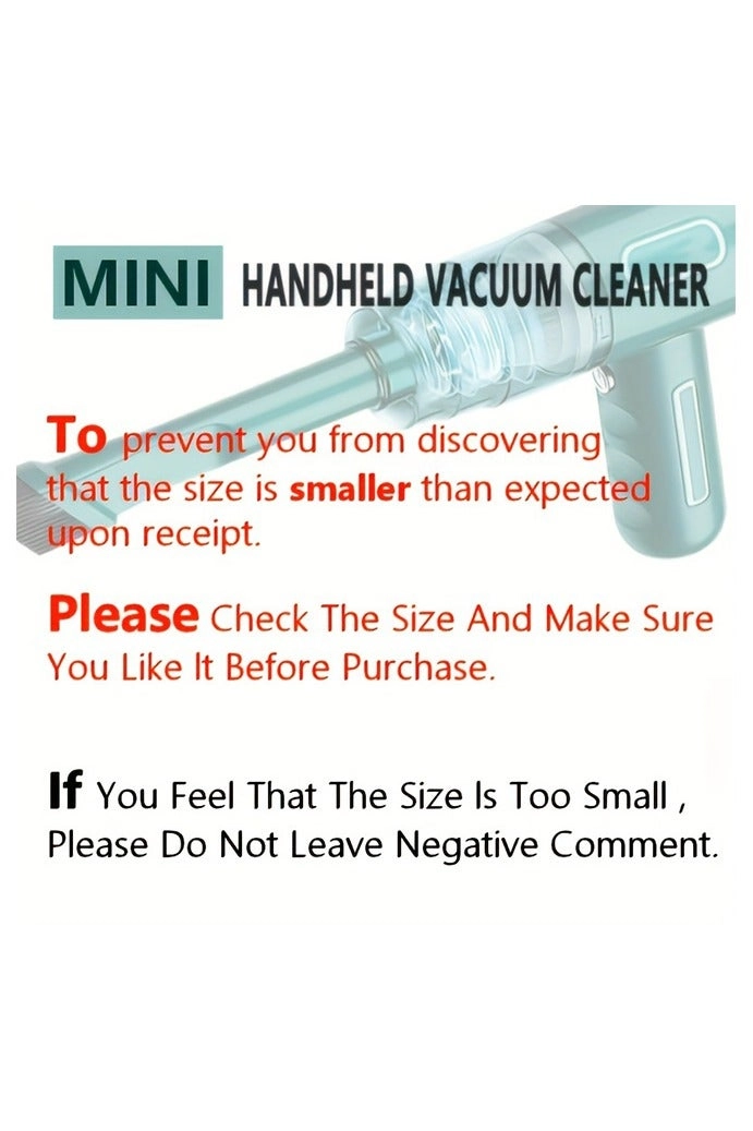 Mini Vacuum Cleaner - 4000Pa Type-C Fast Charging