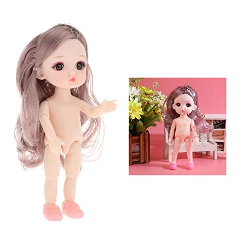 BJD Doll - 1/12 Plastic Long Hair