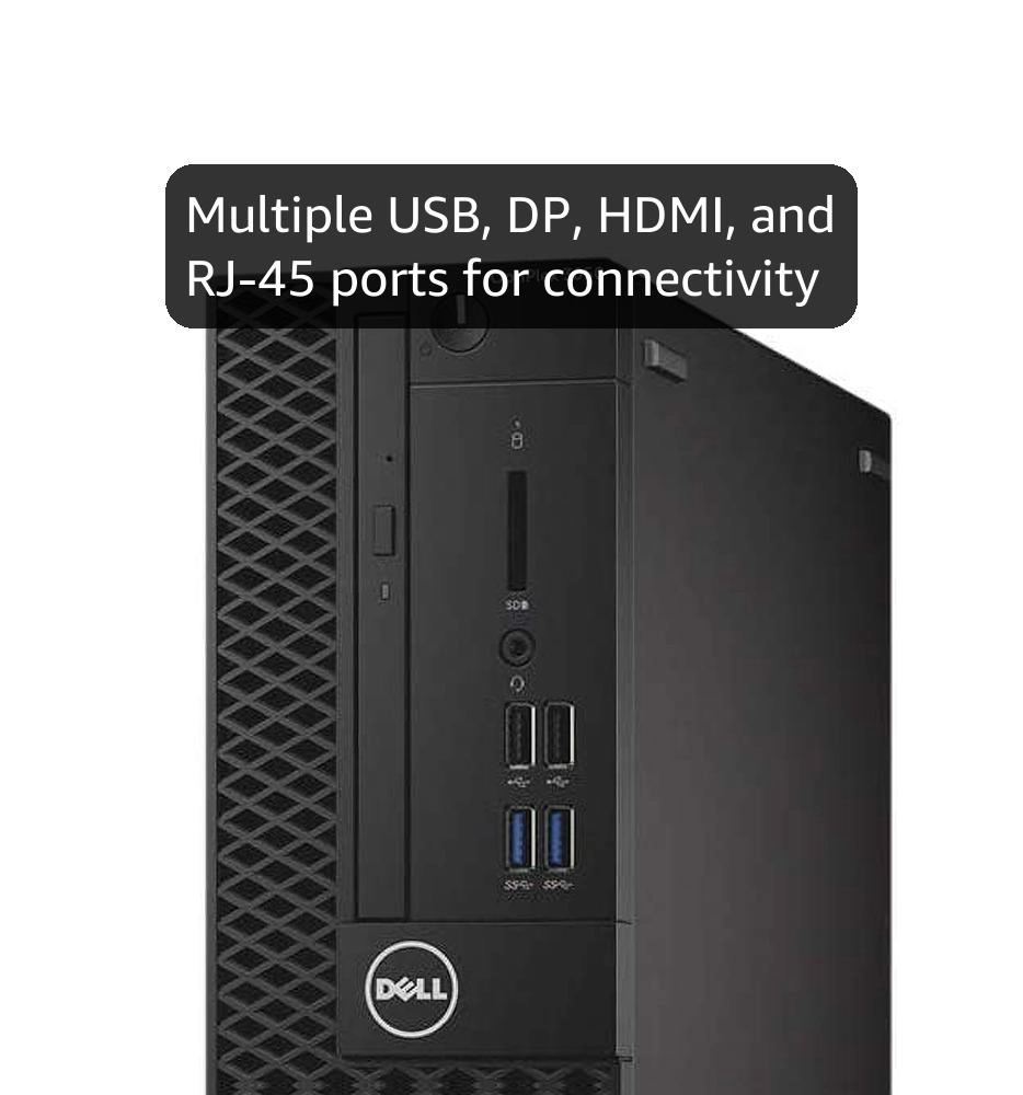 (Renewed) OptiPlex 3050 SFF - 16GB 256GB i5-6500