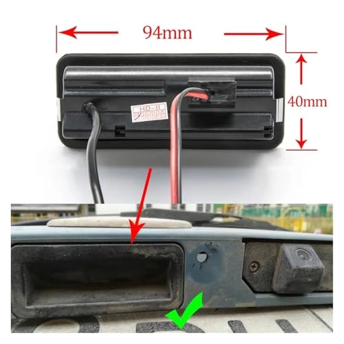 Reverse Camera - low light night vision RCA 1280 x 720