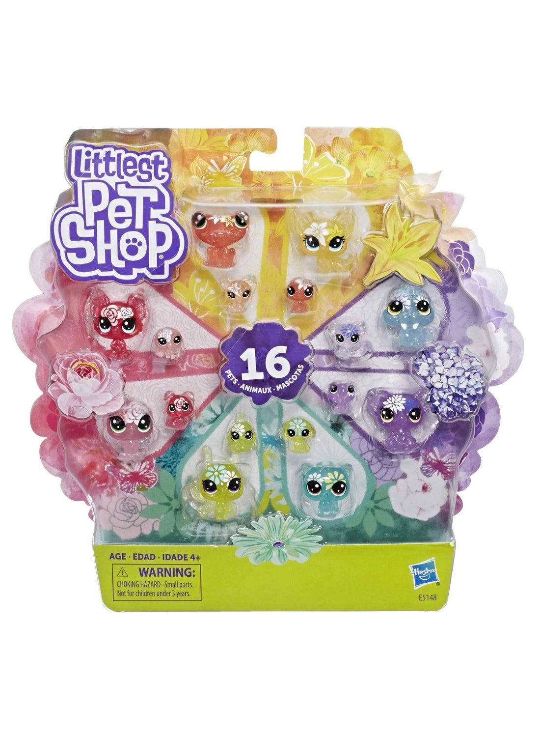 Littlest Pet Shop Blooming Bouquet Pet Figure Set (E5148) 16 pcs