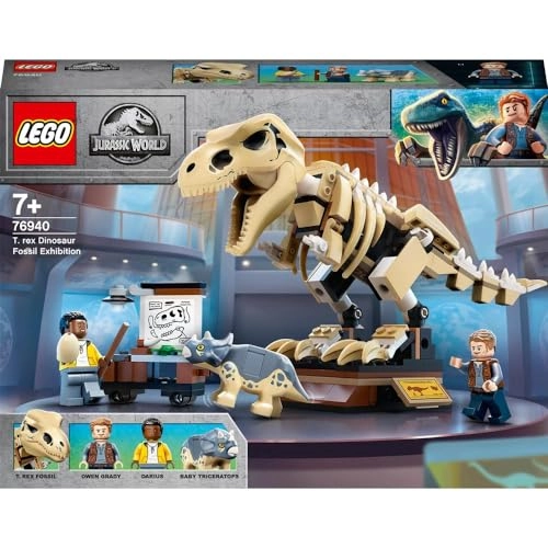 Jurassic World T. rex Dinosaur Fossil Exhibition (76940)