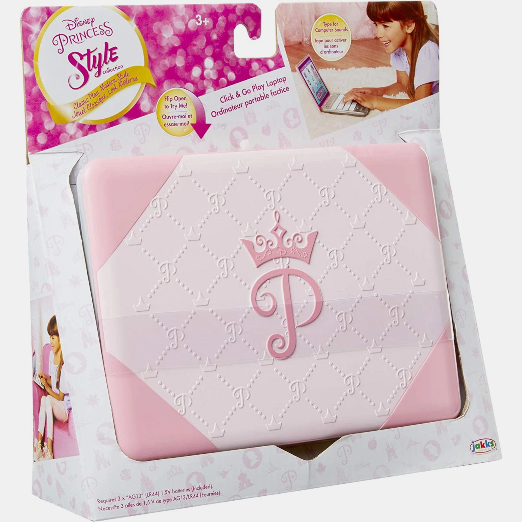 Disney Click & Swap Laptop - 3 Interchangeable Screens Stylus & Accessories Ages 3+
