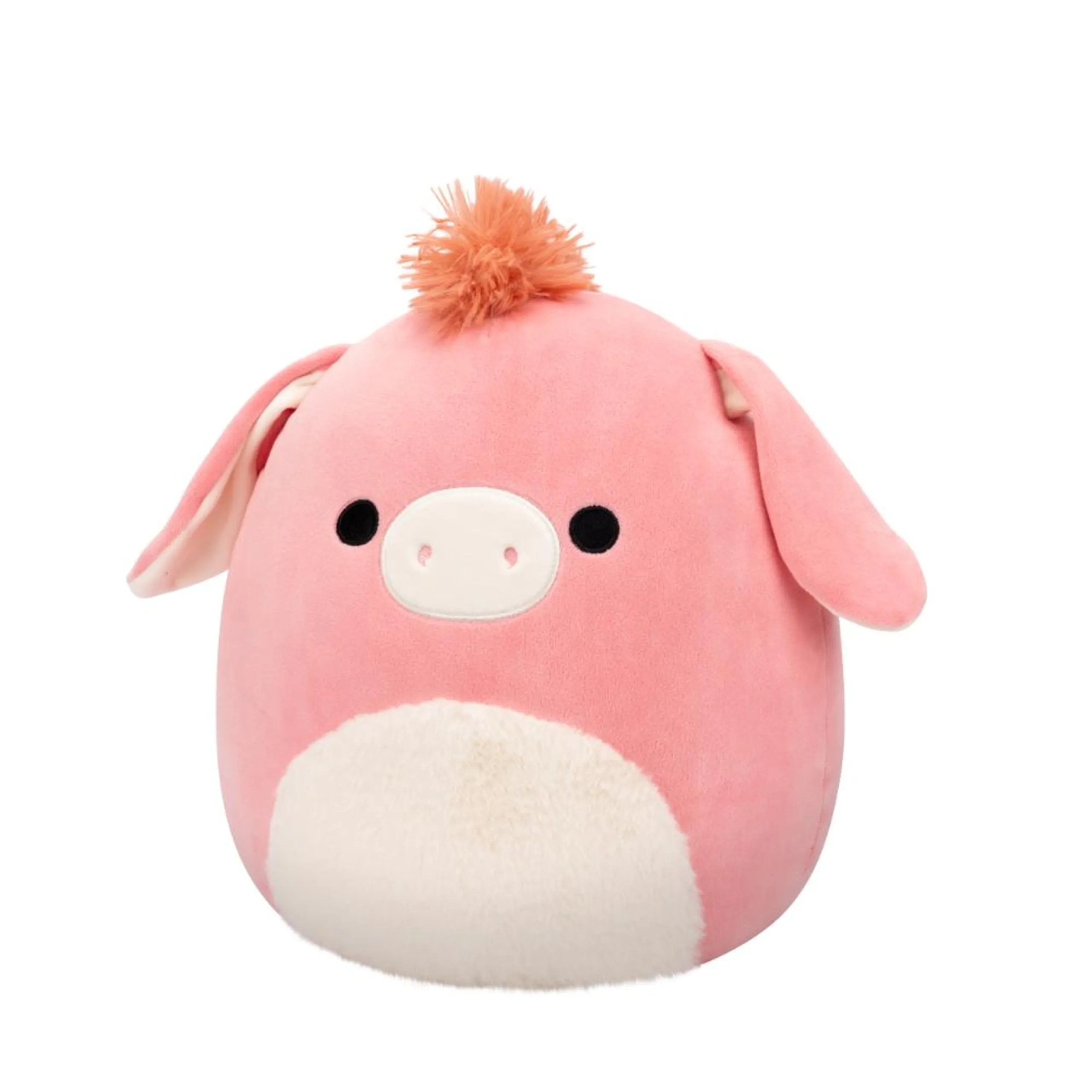 Maudie Donkey - 30 cm Fuzzy Belly Pink Plush