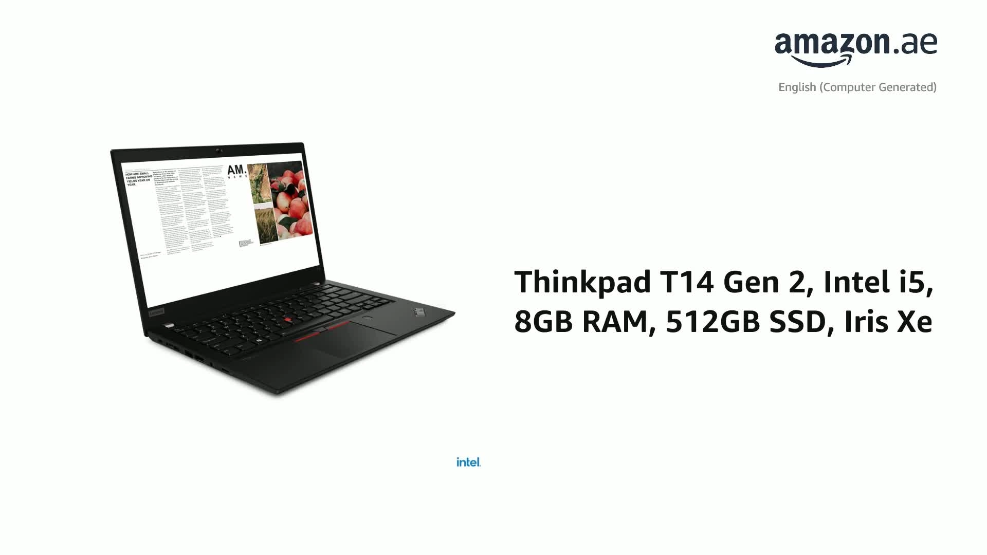 T14 Gen 2 20W000RWAD - 14'' Core i5 1135G7 8GB DDR4 512GB SSD