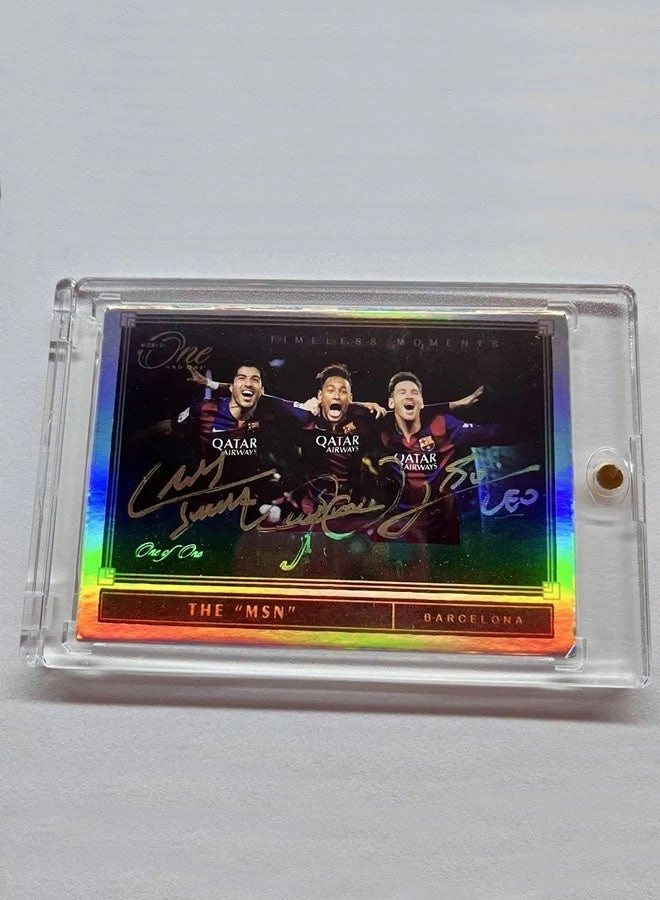 Messi Neymar Suarez - Signature Refractor