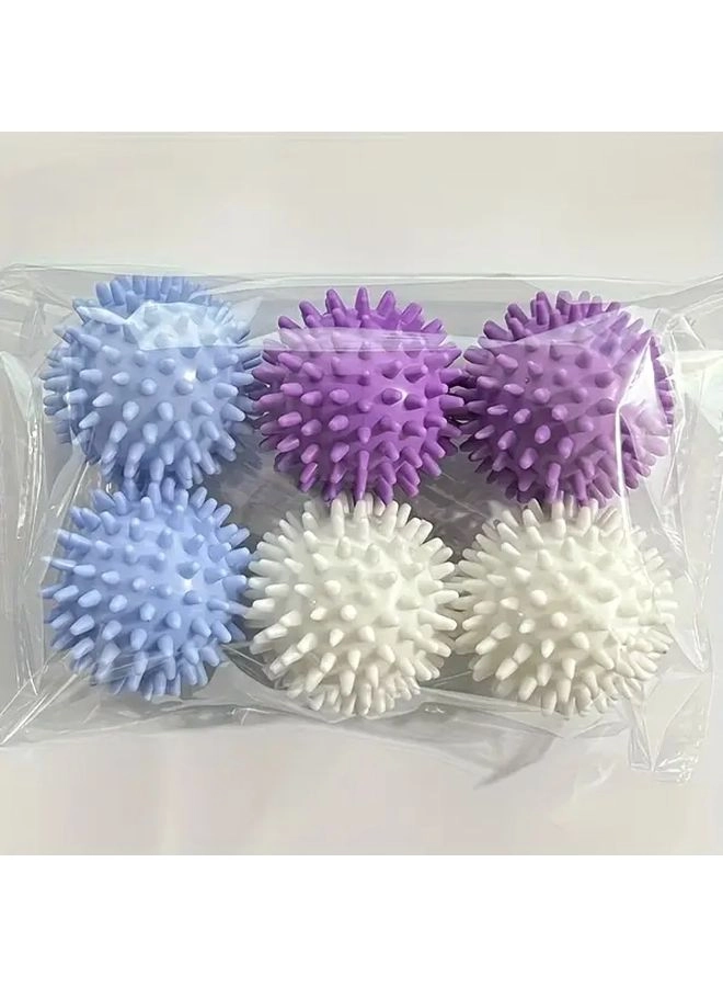 Reusable Laundry Balls - 6 Reusable Anti Tangle Fabric Softener
