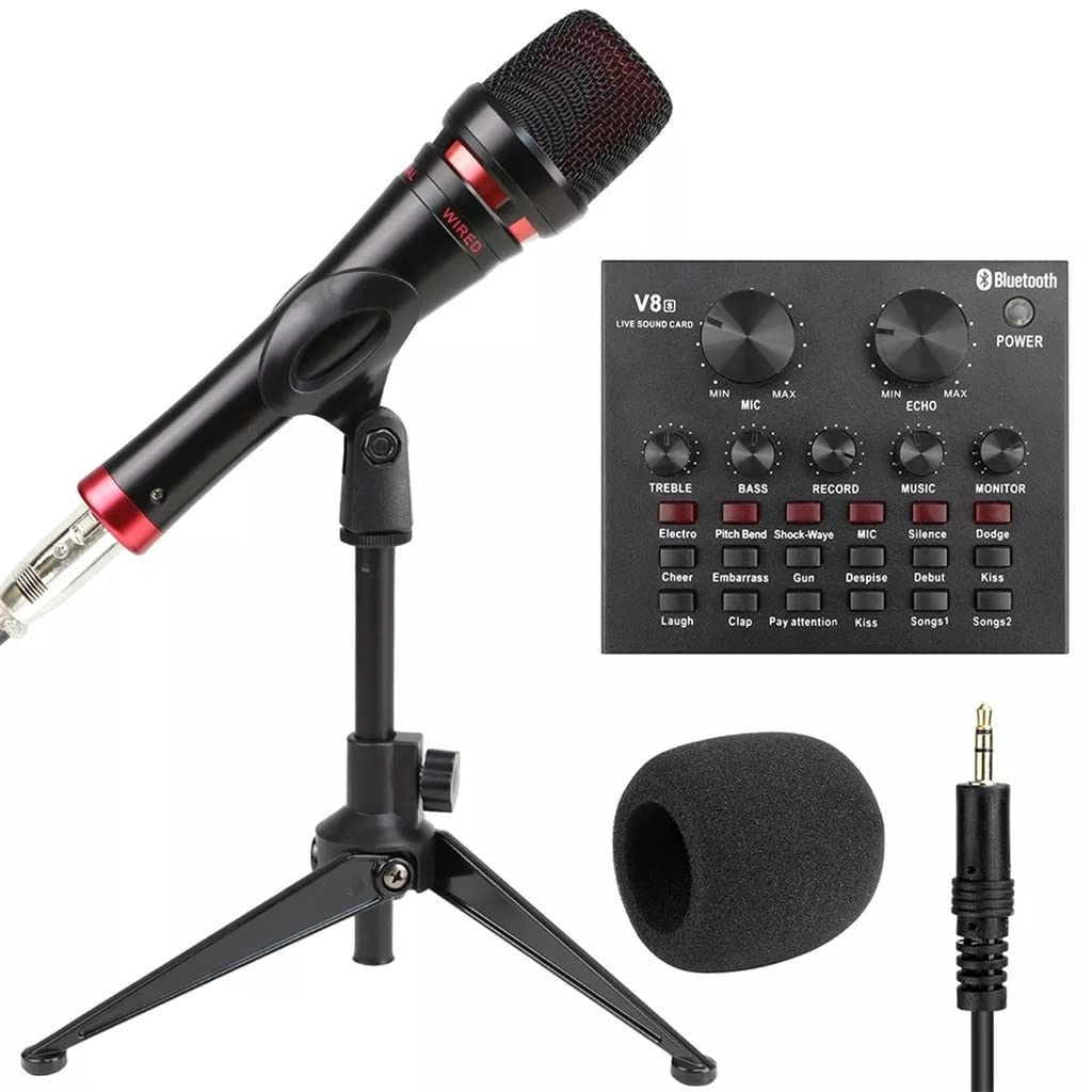 Msuiiixcccc ss1/i46085 3.5mm-Mini-Jack Microphone Bundle