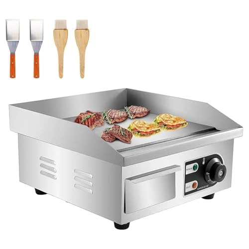 Commercial Electric Griddle - 35.5cm 2000W