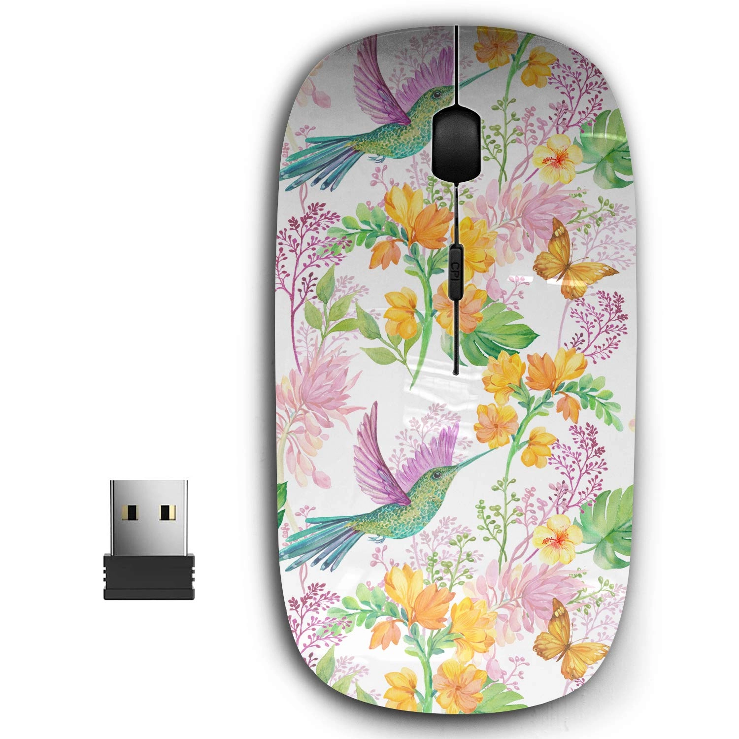 Ergonomic Portable Mouse - USB Wireless