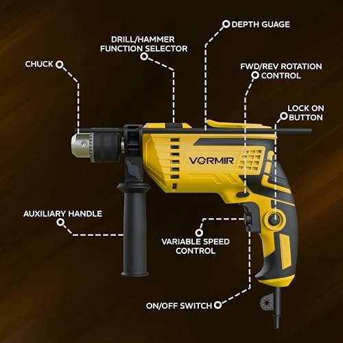 VR TD13-139 - 650W 13mm Chuck 2800 RPM
