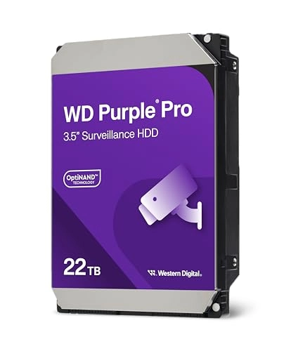 WD Purple Pro 3.5" 7200rpm 512MB SATA 6Gb/s (WD221PURP-SPB9SY0) - 22TB