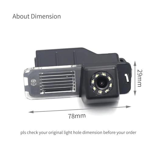 Reverse Camera - Wireless 512(H)X582(V)