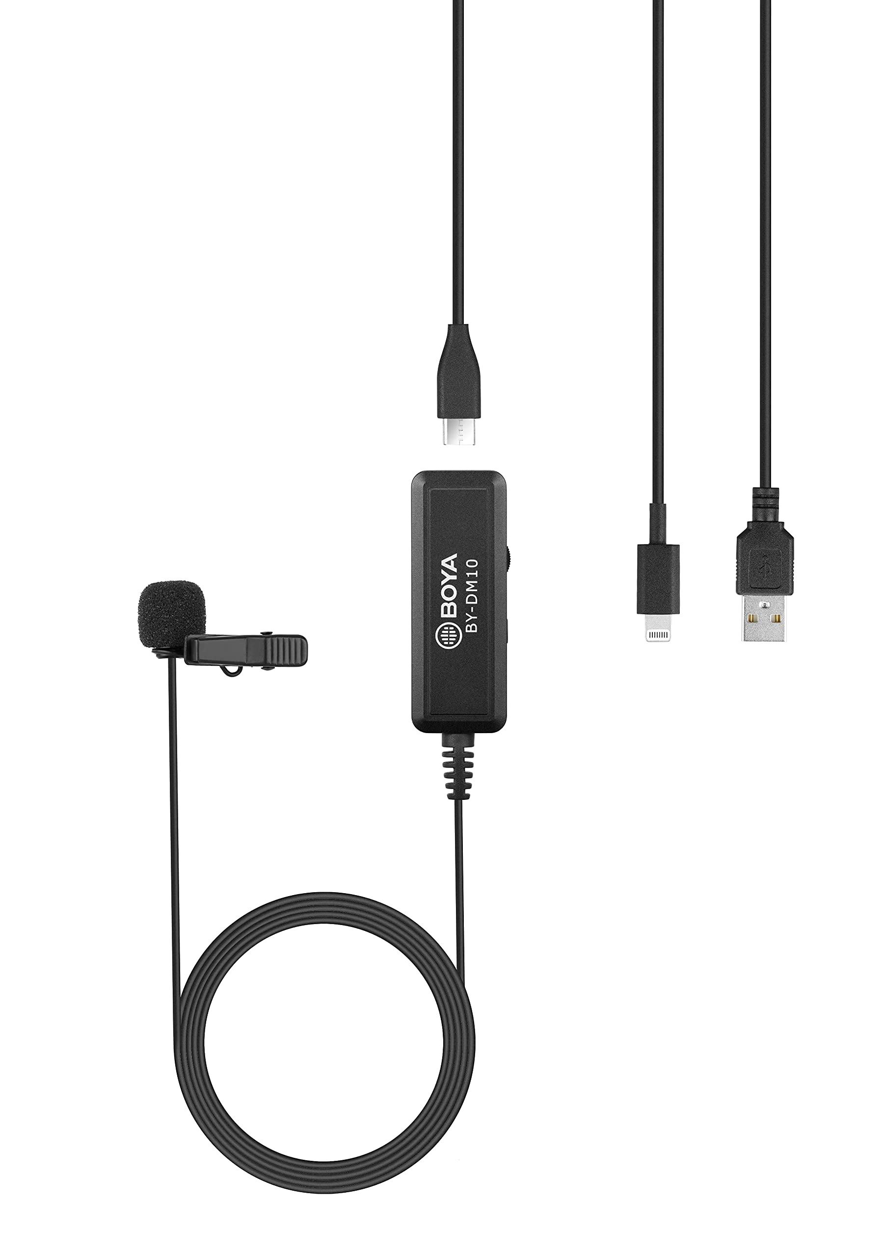 BOYA BY-DM10 USB+Lightning Microphone