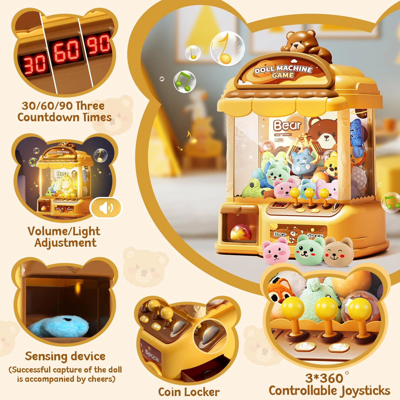 miaoke Claw Machine-02 Cat - 3 years+