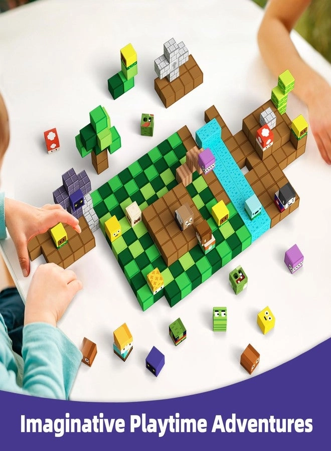 Magnetic Blocks - 100 pcs