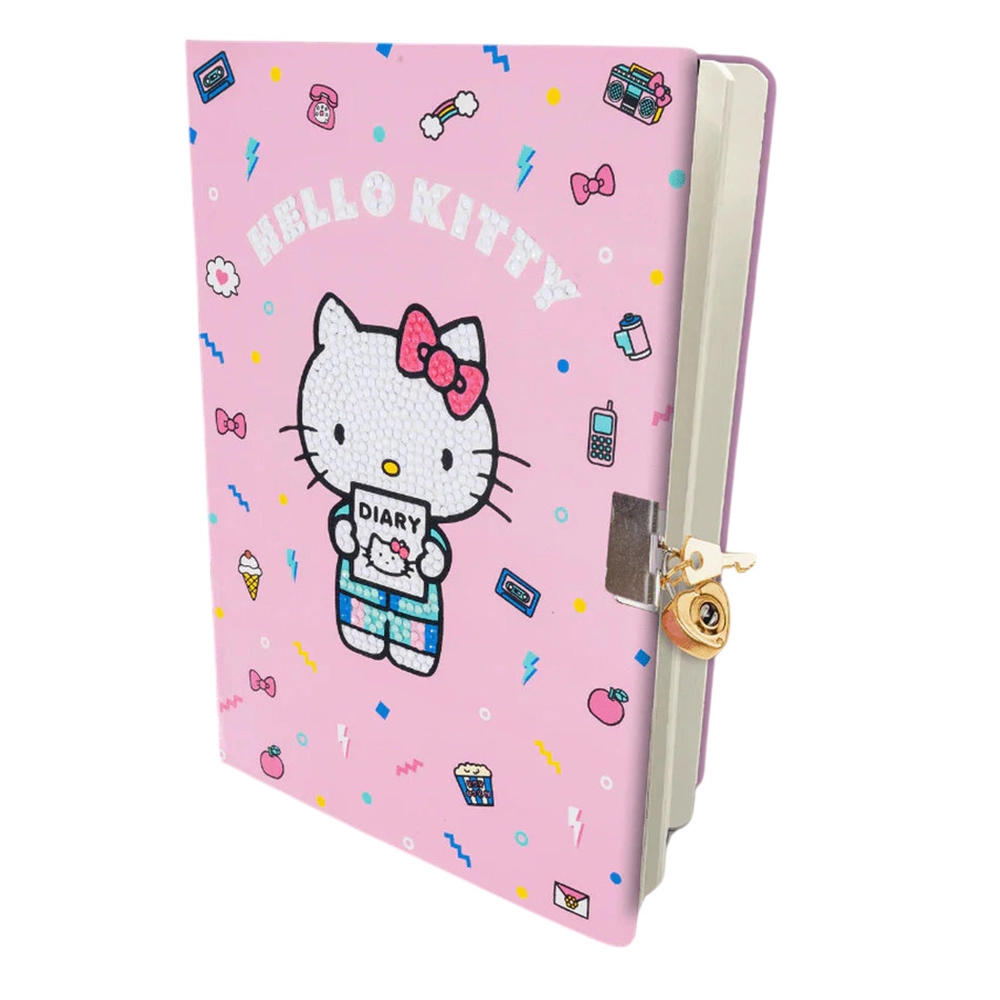 CRAFT Buddy Hello Kitty & Diary Crystal Art Secret Diary