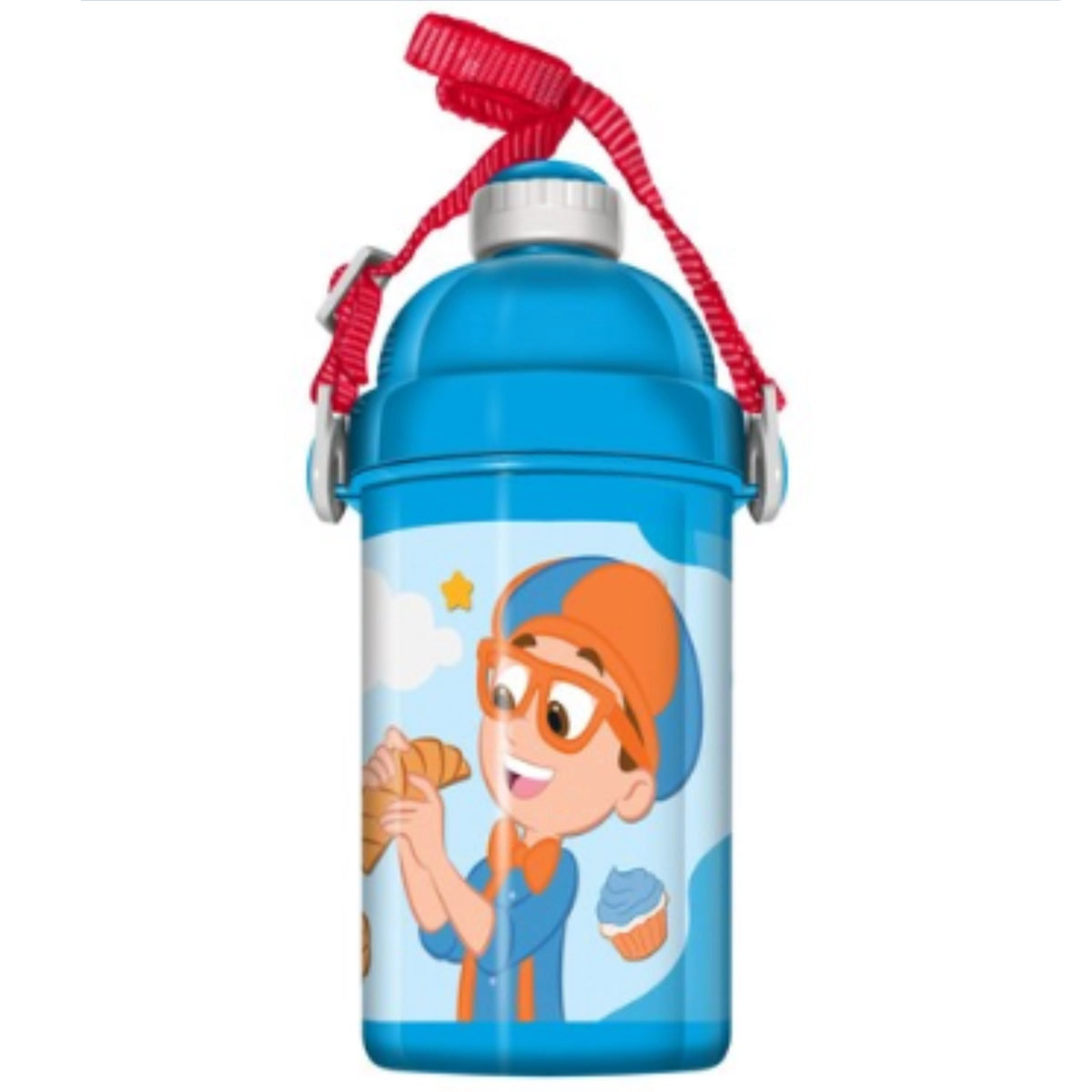 Blippi Water Bottle - Screw-on Lid 500 ml