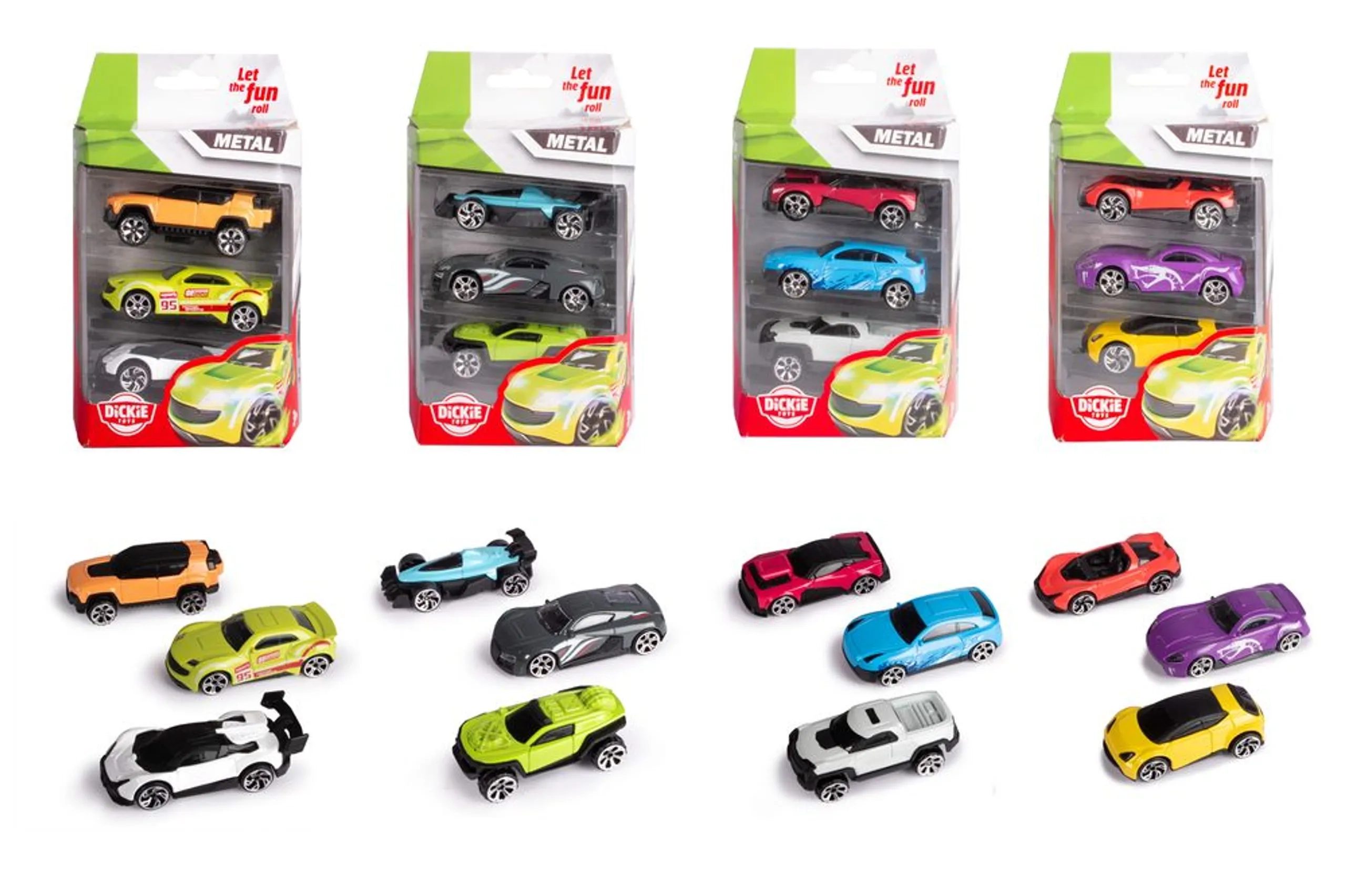 Die Cast vehicles - 3 pcs