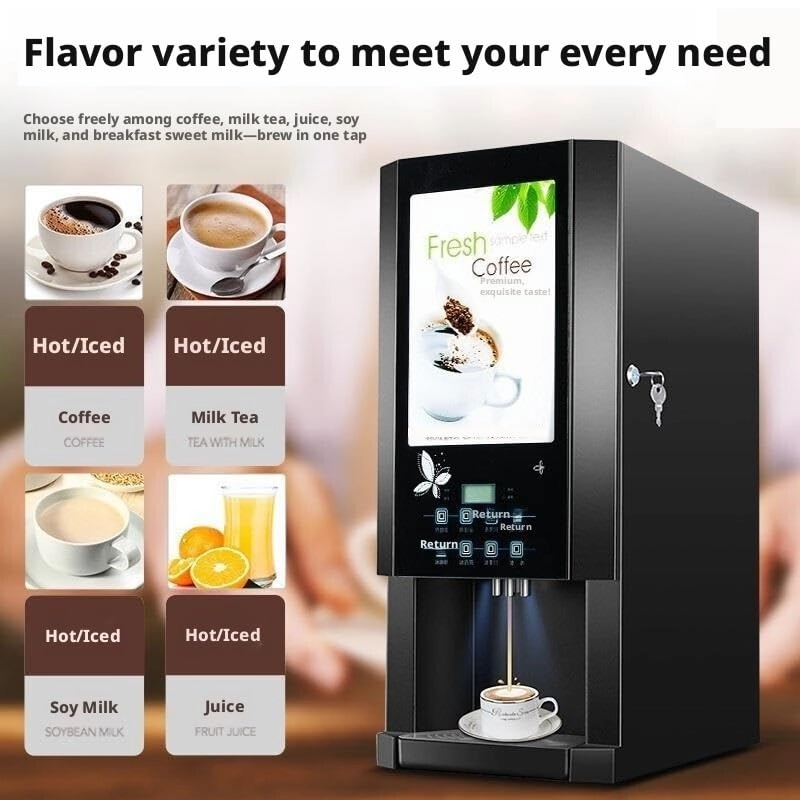 Multi Functional Coffee Maker - Fully Automatic Instant Commercial